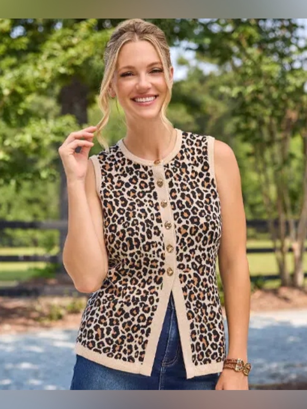 By Design Pandora Double Knit Sweater Vest